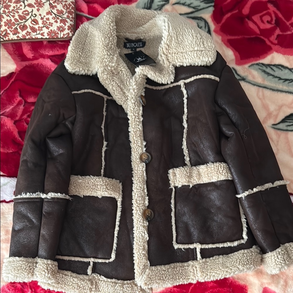 Brown Shearling Jacket